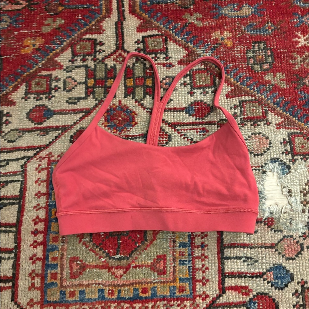 lululemon athletica Coral Pink Light-Support Sports Bra